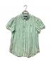 POLO RALPH LAUREN（ポロ・ラルフローレン）の古着「半袖シャツ」｜ホワイト×グリーン
