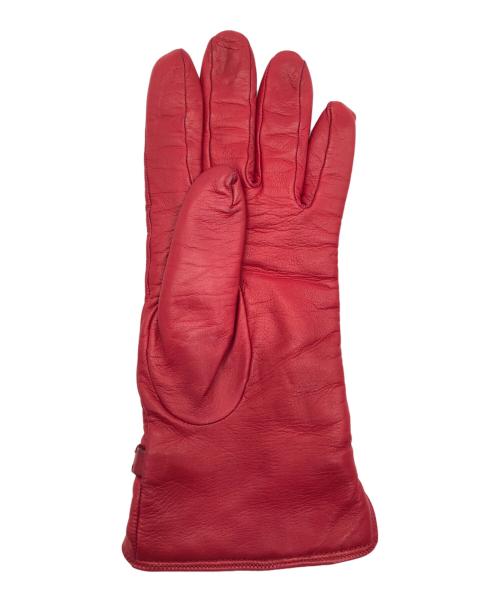 PRADA（プラダ）PRADA (プラダ) 手袋 レッドの古着・服飾アイテム
