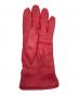 中古・古着 PRADA (プラダ) 手袋 レッド：4000円
