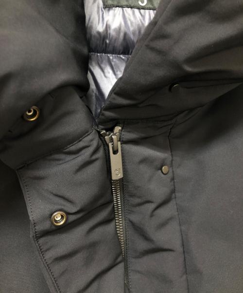 UNIQLO+J（ユニクロ プラスジェイ）UNIQLO+J (ユニクロ ジェイ) ハイブリットダウンジャケット ブラック サイズ:XLの古着・服飾アイテム