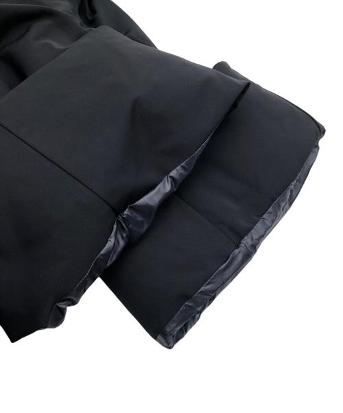 UNIQLO+J（ユニクロ プラスジェイ）UNIQLO+J (ユニクロ ジェイ) ハイブリットダウンジャケット ブラック サイズ:XLの古着・服飾アイテム
