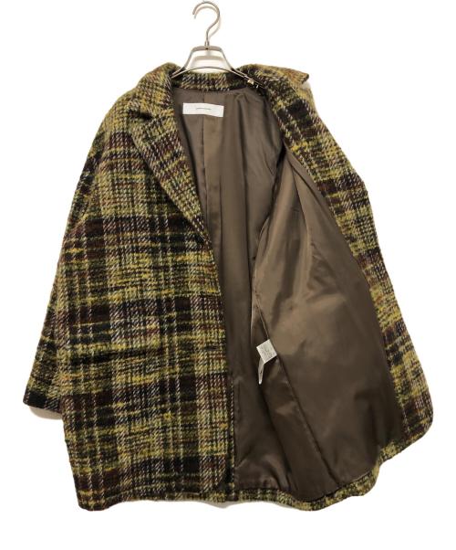 JOURNAL STANDARD（ジャーナルスタンダード）JOURNAL STANDARD (ジャーナルスタンダード) ループツイードテーラーコート グリーン サイズ:不明の古着・服飾アイテム