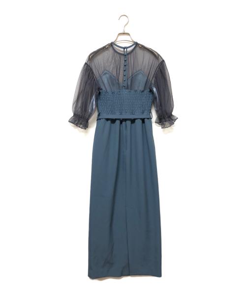 Ameri（アメリ）AMERI (アメリ) ワンピース グレー×ブルー サイズ:SIZE Sの古着・服飾アイテム