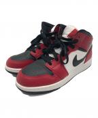 NIKEナイキ）の古着「AIR JORDAN 1 MID (GS)」｜レッド×ブラック