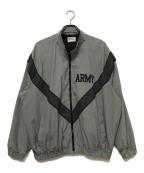 SKILCRAFTスキルクラフト）の古着「ナイロンジャケット」｜カーキ×グレー