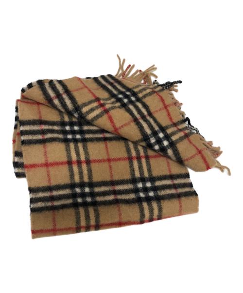 Burberry's（バーバリー）Burberry's (バーバリーズ) マフラー ブラウンの古着・服飾アイテム