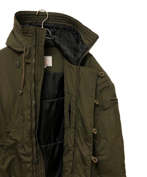 AVIREX（アヴィレックス）AVIREX (アヴィレックス) 中綿ジャケット カーキ サイズ:SIZE Lの古着・服飾アイテム