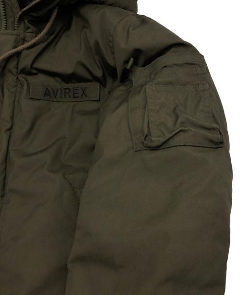 AVIREX（アヴィレックス）AVIREX (アヴィレックス) 中綿ジャケット カーキ サイズ:SIZE Lの古着・服飾アイテム