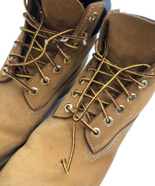 Timberland（ティンバーランド）Timberland (ティンバーランド) イエローブーツ ブラウン サイズ:27.5の古着・服飾アイテム