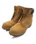 Timberland（ティンバーランド）の古着「イエローブーツ」｜ブラウン