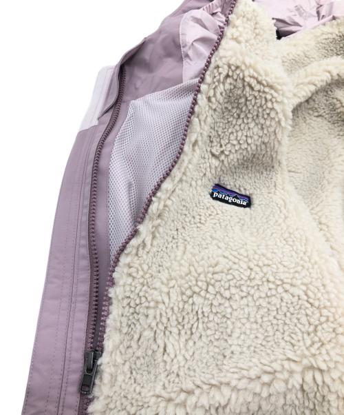 Patagonia（パタゴニア）Patagonia (パタゴニア) キッズ・フォーインワン・エブリデー・ジャケット　裏ボアジャケット パープル サイズ:SIZE XL14(156cm)の古着・服飾アイテム