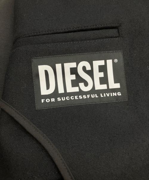 DIESEL（ディーゼル）DIESEL (ディーゼル) 3Bコート ブラック サイズ:SIZE 48の古着・服飾アイテム