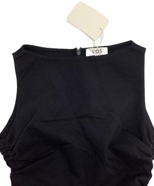 COS（コス）COS (コス) ノースリーブワンピース ブラック サイズ:SIZE XS 未使用品の古着・服飾アイテム