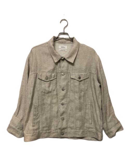Mila Owen（ミラオーウェン）Mila Owen (ミラオーウェン) リネンジャケット ベージュ サイズ:Freeの古着・服飾アイテム