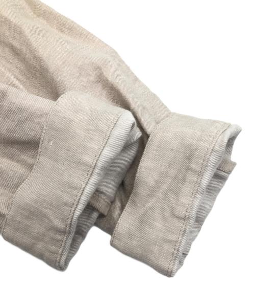 Mila Owen（ミラオーウェン）Mila Owen (ミラオーウェン) リネンジャケット ベージュ サイズ:Freeの古着・服飾アイテム