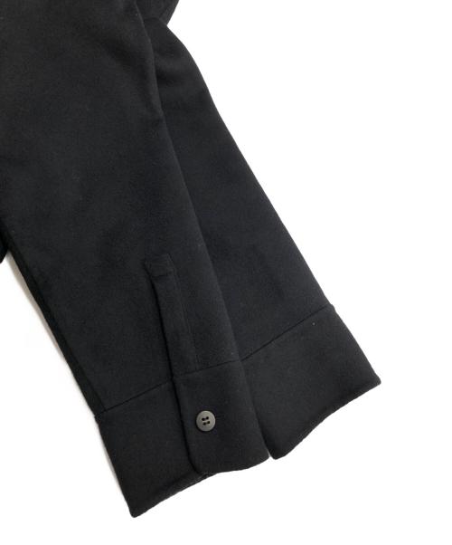 theory（セオリー）theory (セオリー) オーバーサイズシャツジャケット風コート ブラック サイズ:SIZE Sの古着・服飾アイテム