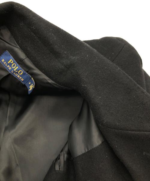 POLO RALPH LAUREN（ポロ・ラルフローレン）POLO RALPH LAUREN (ポロ・ラルフローレン) チェスターコート ブラック サイズ:SIZE 0の古着・服飾アイテム