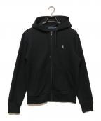 POLO RALPH LAURENポロ・ラルフローレン）の古着「ジップパーカー」｜ブラック