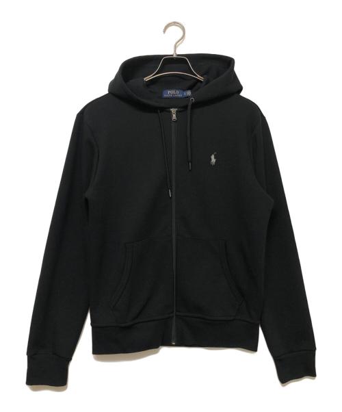 POLO RALPH LAUREN（ポロ・ラルフローレン）POLO RALPH LAUREN (ポロ・ラルフローレン) ジップパーカー ブラック サイズ:SIZE Sの古着・服飾アイテム