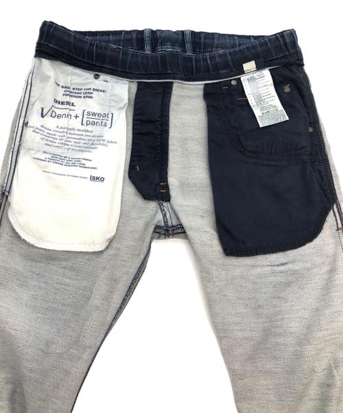 DIESEL（ディーゼル）DIESEL (ディーゼル) デニムパンツ インディゴ サイズ:71cm (W28)の古着・服飾アイテム