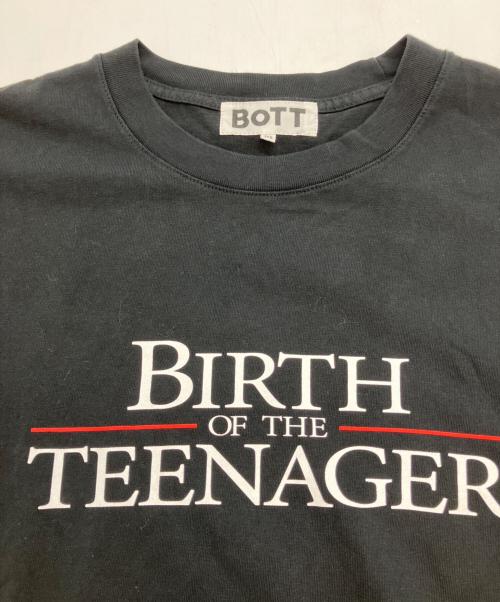 BoTT（ボット）BoTT (ボット) 半袖カットソー ブラック サイズ:SIZE Mの古着・服飾アイテム