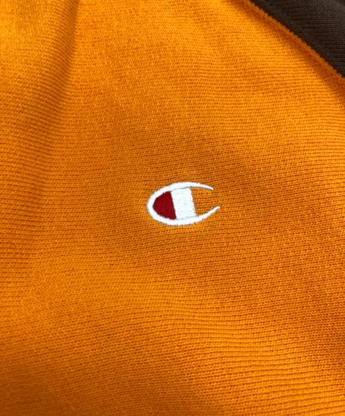 Champion（チャンピオン）Champion (チャンピオン) REVERSE WEAVE TRACK JACKET イエロー×ブラウン サイズ:SIZE L 未使用品の古着・服飾アイテム