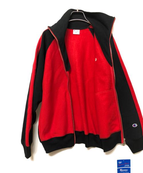 Champion（チャンピオン）Champion (チャンピオン) REVERSE WEAVE TRACK JACKET レッド×ブラック サイズ:SIZE L 未使用品の古着・服飾アイテム