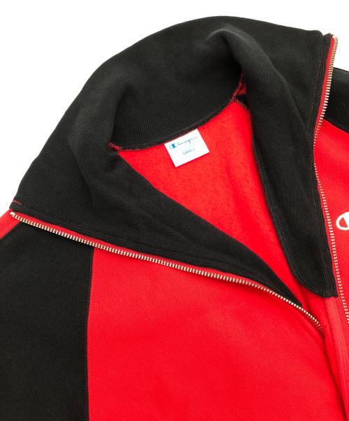 Champion（チャンピオン）Champion (チャンピオン) REVERSE WEAVE TRACK JACKET レッド×ブラック サイズ:SIZE L 未使用品の古着・服飾アイテム