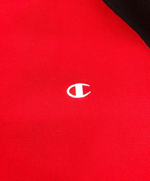 Champion（チャンピオン）Champion (チャンピオン) REVERSE WEAVE TRACK JACKET レッド×ブラック サイズ:SIZE L 未使用品の古着・服飾アイテム