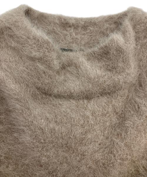 journal standard L'essage（ジャーナルスタンダード レサージュ）journal standard L'essage (ジャーナルスタンダード レサージュ) FOX CASHMERE オフプルオーバー ブラウン サイズ:不明の古着・服飾アイテム