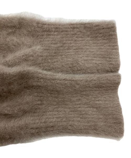 journal standard L'essage（ジャーナルスタンダード レサージュ）journal standard L'essage (ジャーナルスタンダード レサージュ) FOX CASHMERE オフプルオーバー ブラウン サイズ:不明の古着・服飾アイテム