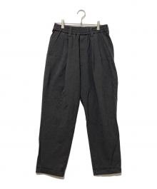 MAISON SPECIAL（メゾンスペシャル）の古着「テーパードパンツ」｜グレー