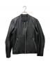 LIDNM（リドム）の古着「レザーライダースジャケット」｜ブラック