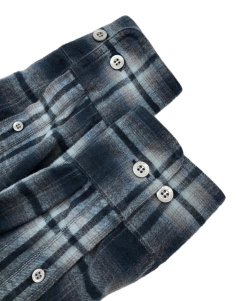 DESCENDANT（ディセンダント）DESCENDANT (ディセンダント) 長袖シャツ ネイビー サイズ:SIZE Sの古着・服飾アイテム
