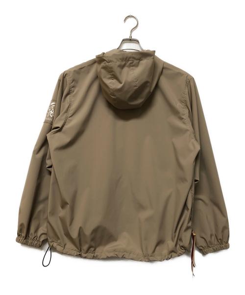 BRAIN CHILD（ブレインチャイルド）BRAIN CHILD (ブレインチャイルド) ナイロンパーカー ベージュ サイズ:SIZE Mの古着・服飾アイテム