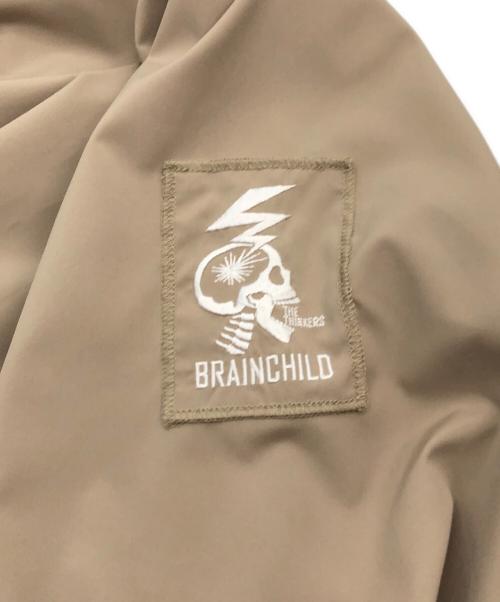 BRAIN CHILD（ブレインチャイルド）BRAIN CHILD (ブレインチャイルド) ナイロンパーカー ベージュ サイズ:SIZE Mの古着・服飾アイテム