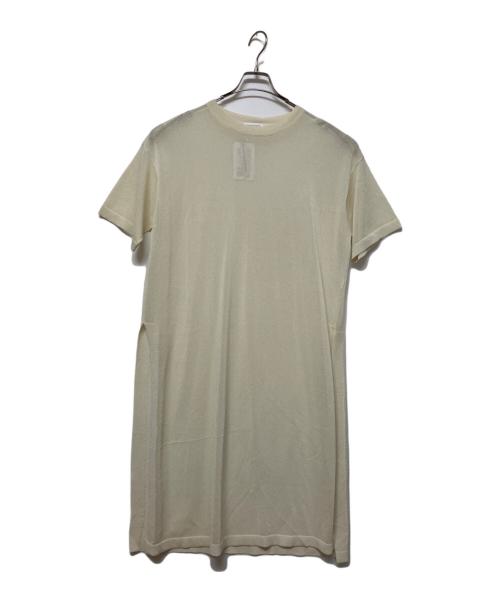 BEAUTY&YOUTH（ビューティーアンドユース）BEAUTY&YOUTH (ビューティーアンドユース) 半袖ワンピース アイボリー サイズ:Freeの古着・服飾アイテム