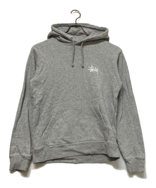 stussy（ステューシー）stussy (ステューシー) パーカー ライトグレー サイズ:SIZE Sの古着・服飾アイテム