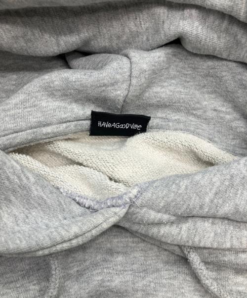 stussy（ステューシー）stussy (ステューシー) パーカー ライトグレー サイズ:SIZE Sの古着・服飾アイテム