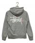 stussy (ステューシー) パーカー ライトグレー サイズ:SIZE S：7000円