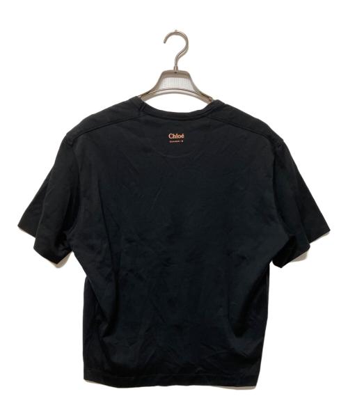 Chloe（クロエ）Chloe (クロエ) 半袖カットソー ブラック サイズ:XSの古着・服飾アイテム