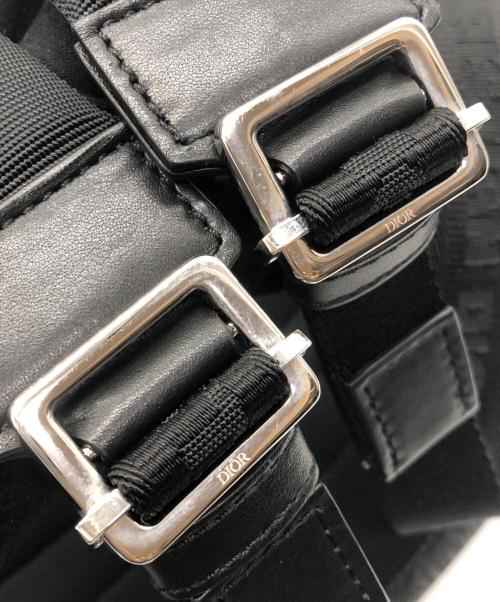 Dior（ディオール）Dior (ディオール) Shawn Stussy (ショーン・ステューシー) Rider BACKPACK　リュック ブラックの古着・服飾アイテム