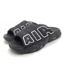 NIKE（ナイキ）の古着「Air More Uptempo Slide」｜ブラック×ホワイト