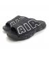 NIKE（ナイキ）の古着「Air More Uptempo Slide」｜ブラック×ホワイト