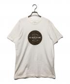 COACHコーチ）の古着「半袖カットソー」｜ホワイト