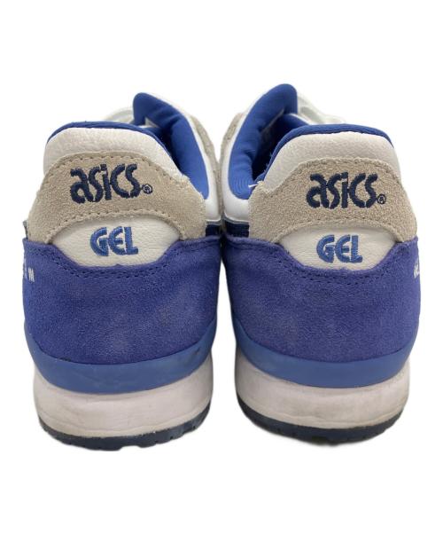 asics（アシックス）asics (アシックス) スニーカー ホワイト×ブルー サイズ:27の古着・服飾アイテム