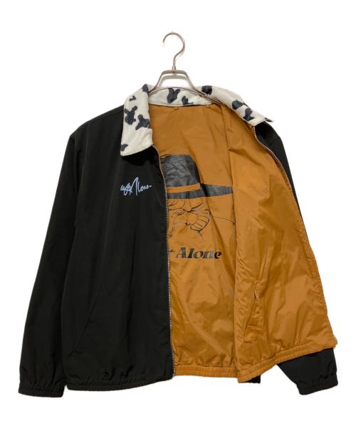 Left Alone（レフトアローン）Left Alone (レフトアローン) リバーシブルジャケット ブラック×オレンジ サイズ:SIZE Mの古着・服飾アイテム