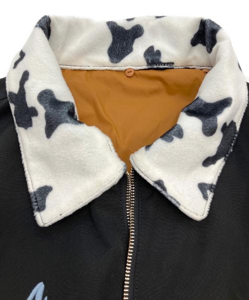 Left Alone（レフトアローン）Left Alone (レフトアローン) リバーシブルジャケット ブラック×オレンジ サイズ:SIZE Mの古着・服飾アイテム