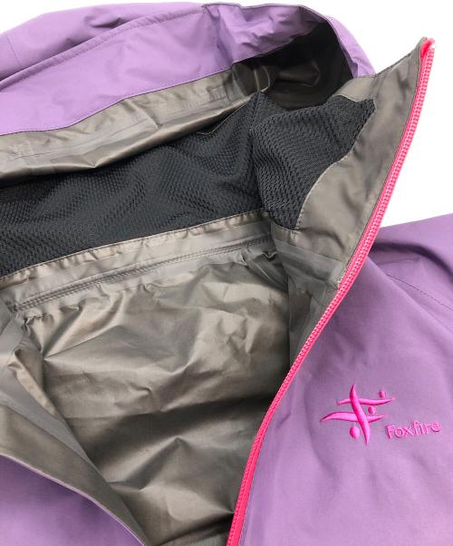 FOX FIRE（フォックスファイヤー）FOX FIRE (フォックスファイヤー) マウンテンパーカー パープル サイズ:SIZE L 未使用品の古着・服飾アイテム