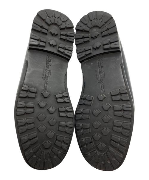 Salvatore Ferragamo（サルヴァトーレ フェラガモ）Salvatore Ferragamo (サルヴァトーレ フェラガモ) ビットローファー ブラック サイズ:SIZE 25.5cmの古着・服飾アイテム